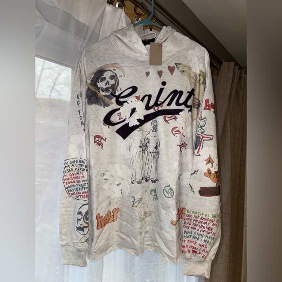 saint michael Other - New Saint Tears Michael Graffiti Hoodie XL